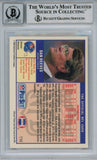 Dan Reeves Autographed 1989 Pro Set #114 Trading Card Beckett 10 Slab 37476