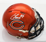 Colston Loveland Signed Chicago Bears Flash Alternate Speed Mini Helmet /Beckett