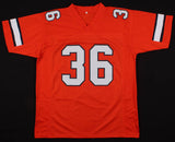 Kayvon Webster Signed Denver Broncos Jersey (Beckett COA) Super Bowl L Champ USF