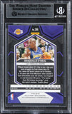 Lakers Shaquille O'Neal Signed 2023 Panini Mosaic Silver #296 Card BAS Slabbed