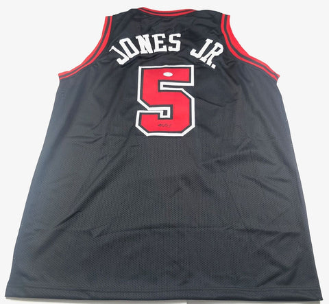 Derrick Jones Jr Signed Jersey PSA/DNA Chicago Bulls Autographed