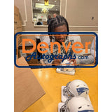 AJ Brown Signed New England Patriots Rivalries Mini Helmet Beckett Witness 57972