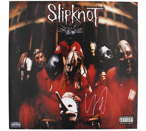 Corey Taylor Signed Slipknot Vinyl Album Cover