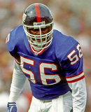 Lawrence Taylor Signed New York Giants Career Highlight Stat Jersey (Beckett)