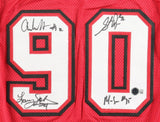 Larry Johnson, Augmon + 2 more Signed UNLV Running Rebels 1990 Champions Jersey
