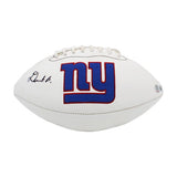 Deonte Banks Autographed Wilson New York Giants Logo Football - Beckett