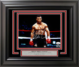 Mike Tyson Autographed Signed Framed 8x10 Photo Posing JSA