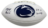 Mitchell Mesenbrink Penn State Wrestler Signed/Inscribed Logo Football JSA 07824
