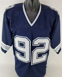 Tony Tolbert "3x SB Champs 92,93,95" Signed Dallas Cowboys Jersey (JSA COA)