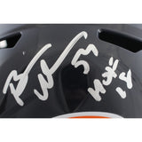 Brian Urlacher Autographed Chicago Bears F/S Helmet HOF Beckett Witness 49241