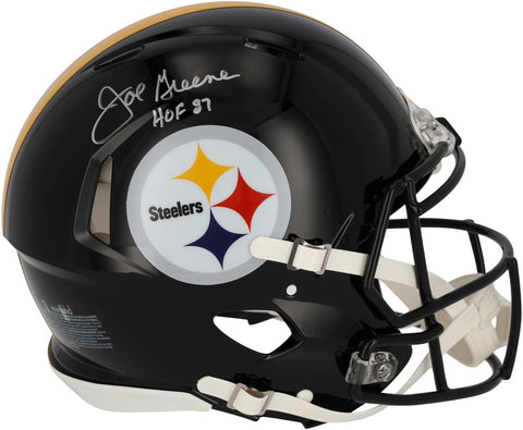 Signed Joe Greene Steelers Helmet
