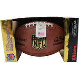 Joe Montana Autographed San Francisco 49ers NFL Wilson Football Beckett 53159