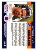 Mark Carrier autographed Chicago Bears 1990 Pro Set Rookie Card #674 -SS COA