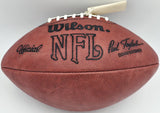 Johnny Unitas Autographed Signed NFL Leather Game Football Colts Beckett #A75835