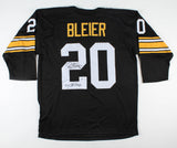 Rocky Bleier Signed Pittsburgh Steelers Jersey Inscribed "4x SB Champs"(Beckett)