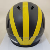 MIKE SAINRISTIL SIGNED MICHIGAN WOLVERINES SPEED MINI HELMET JSA HOLOGRAM