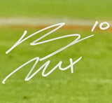 Bo Nix Autographed 16x20 Photo With Deluxe Frame - Denver Broncos BAS COA