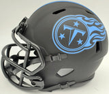 RYAN TANNEHILL AUTOGRAPHED TITANS ECLIPSE BLACK SPEED MINI HELMET BECKETT 197222