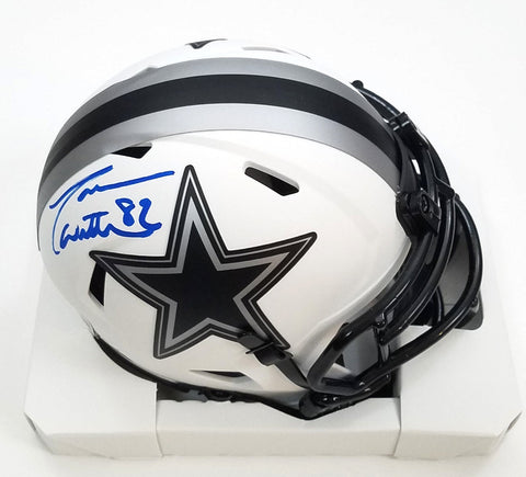 Jason Witten Signed Dallas Cowboys Lunar Eclipse Mini Helmet Beckett Witnessed