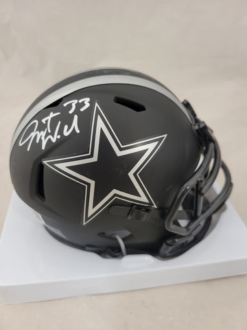 JAVONTE WILLIAMS SIGNED DALLAS COWBOYS ECLIPSE SPEED MINI HELMET BECKETT QR