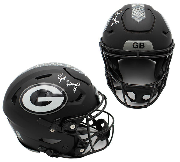 Brett Favre Signed Green Bay Packers Speed Flex Authentic STS 5 Helmet