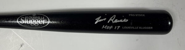 TIM RAINES Signed Louisville Slugger Black Bat AUTO - BAS