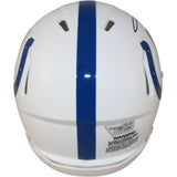 Jonathan Taylor Autographed Indianapolis Colts Mini Helmet Fanatics 53681
