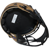 Stefon Diggs Signed Buffalo Bills F/S 23 Salute Helmet Beckett 43078