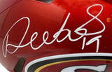 DEEBO SAMUEL Autographed 49ers Alternate Flash Authentic Speed Helmet FANATICS