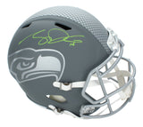 Sam Darnold Autographed Seahawks 'Slate' Full Size Speed Helmet Beckett