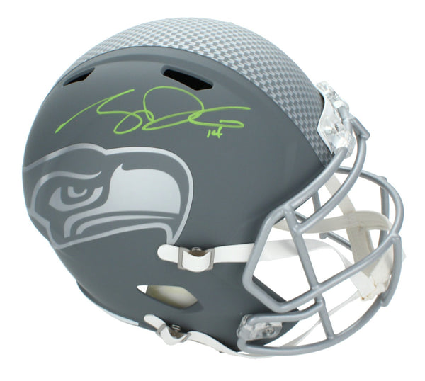 Sam Darnold Autographed Seahawks 'Slate' Full Size Speed Helmet Beckett