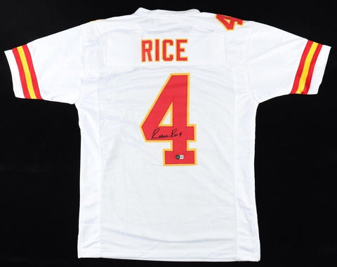 Rashee Rice Signed Kansas City Chiefs Jersey (Beckett) 2023 Draft Pick Receiver