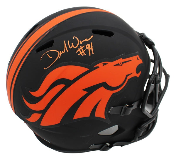 DeMarcus Ware Signed Denver Broncos Speed Full Size Eclipse NFL Helmet