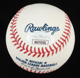 Charlie Sheen (Wild Thing Vaughn) Signed Baseball (JSA) 1989 Movie: Major League