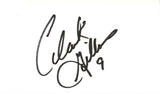 Clark Gillies Autographed New York Islanders Index Card Beckett 45318