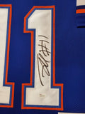 FRAMED FLORIDA GATORS JORDAN REED AUTOGRAPHED SIGNED JERSEY JSA COA