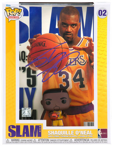 Shaquille O'Neal Signed Lakers NBA SLAM Funko Pop Doll #02 - (SCHWARTZ COA)