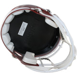 John Mateer Autographed/Signed Oklahoma Sooners F/S Helmet Beckett Witness 58314