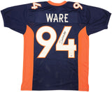 Denver Broncos DeMarcus Ware Autographed Signed Blue Jersey PSA/DNA