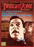 William Shatner Autographed June 1984 Twighlight Zone Magazine Beckett 47680