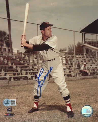 Red Sox Jim Piersall Authentic Signed 8x10 Vertical Photo BAS #BV03202