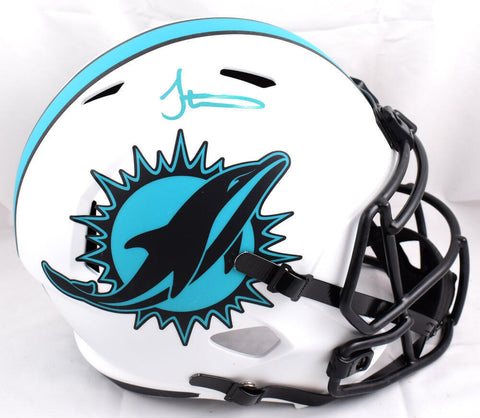 Tyreek Hill Autographed Miami Dolphins F/S Lunar Speed Helmet-Beckett W Holo