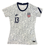 Alex Morgan Signed 2021/22 Nike USA Women's Pre-Match Soccer Jersey BAS BL59987