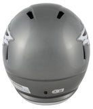 Eagles A.J. Brown Authentic Signed Flash Full Size Speed Rep Helmet BAS Witness