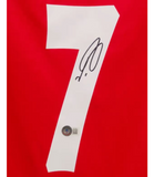 Robert Pires Signed Arsenal FC Home Soccer Jersey #7 with Beckett COA