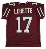 Xavier Legette Signed South Carolina Gamecocks Jersey (Beckett) Carolina Panther