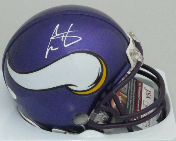 Vikings Hall of Famer CRIS CARTER Signed Riddell 2006-12 Mini Helmet AUTO - JSA
