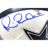 Michael Irvin Autographed Dallas Cowboys Alt Mini Helmet Beckett Witness 51767