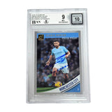 Sergio Aguero Signed & Inscribed "Aguerooo" 2018 Panini Donruss - BGS 9 AUTO 10