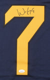 Will Grier Signed West Virginia Mountaineers Jersey (JSA) Carolina Panthers QB
